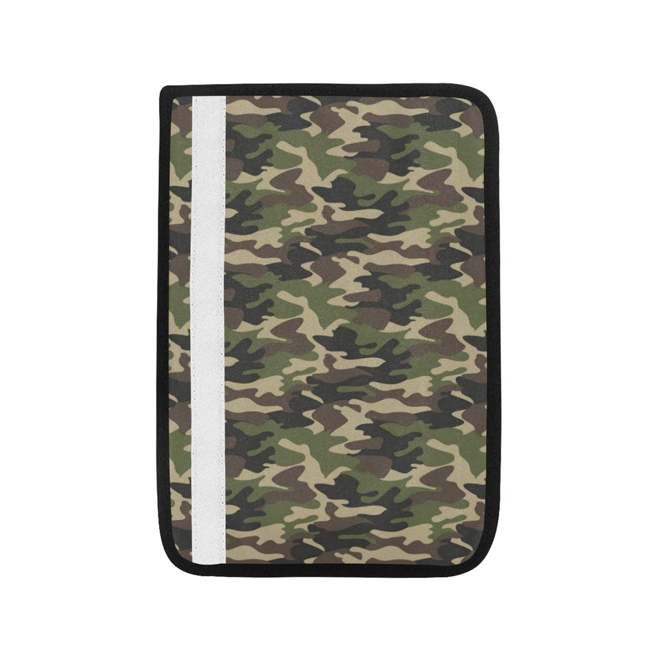 Dark Green camouflage pattern Car Seat Belt Cover