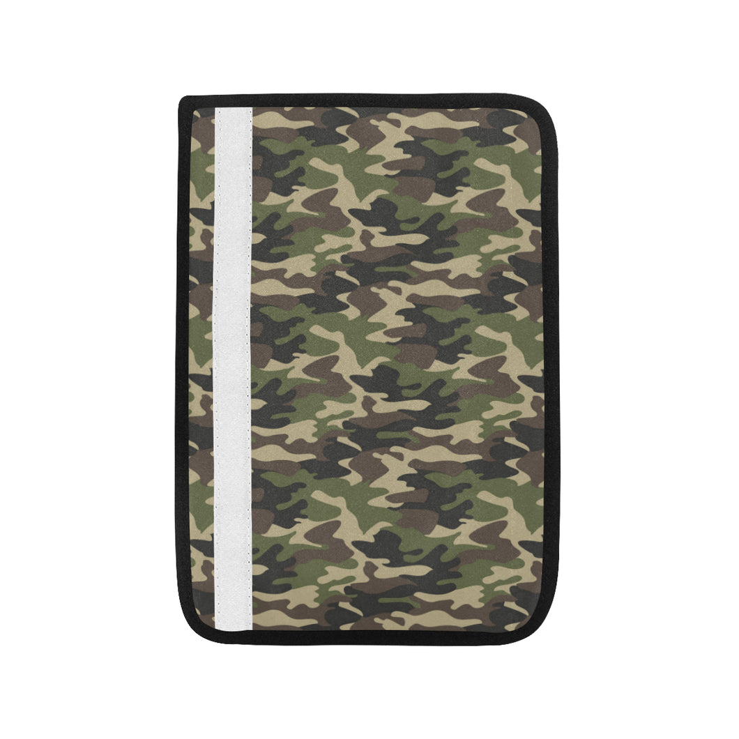Dark Green camouflage pattern Car Seat Belt Cover