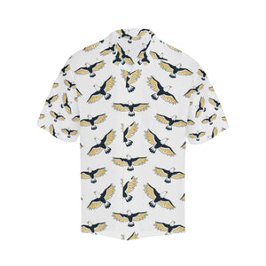 Eagle Pattern Print Design 03 Men's All Over Print Hawaiian Shirt (Model T58)