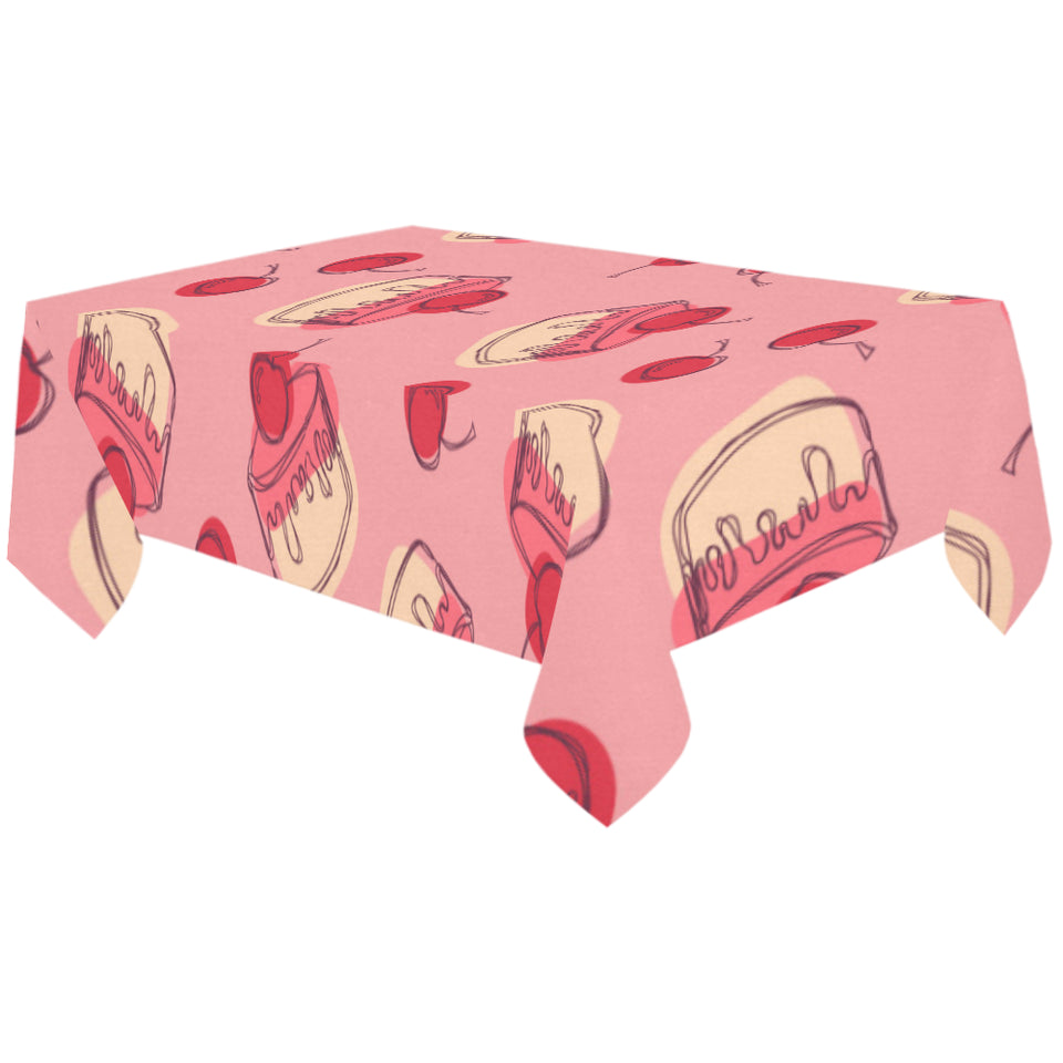 Cake cherry pattern Tablecloth