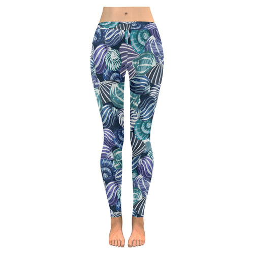 Shell design pattern Women's Legging Fulfilled In US