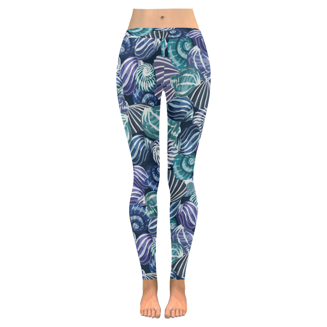 Shell design pattern Women's Legging Fulfilled In US