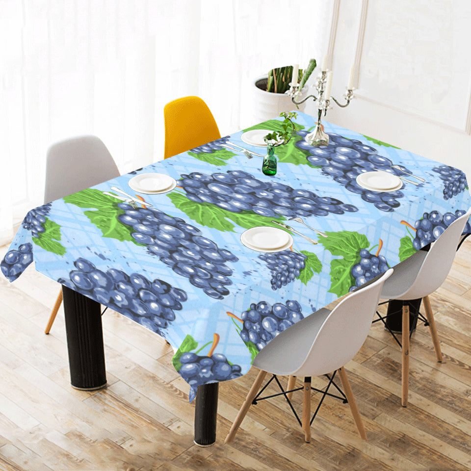 Watercolor grape pattern Tablecloth