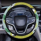 Hand drawn windmill pattern Car Steering Wheel Cover