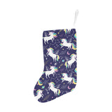 Hand drawn cute unicorn star planet Christmas Stocking