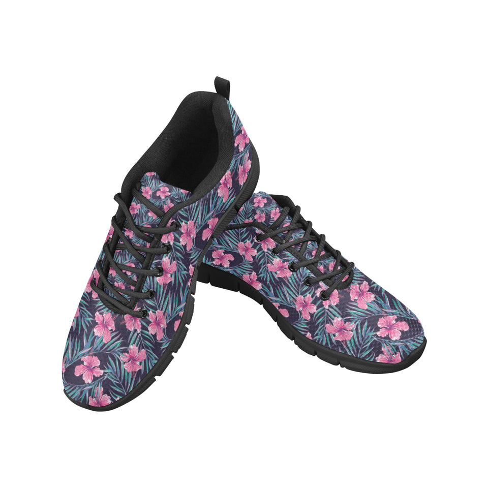 Hibiscus Pattern Print Design 05 Women's Sneaker Shoes