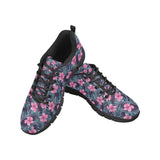Hibiscus Pattern Print Design 05 Women's Sneaker Shoes