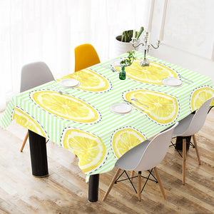 slice of lemon pattern Tablecloth