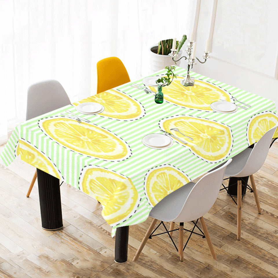 slice of lemon pattern Tablecloth