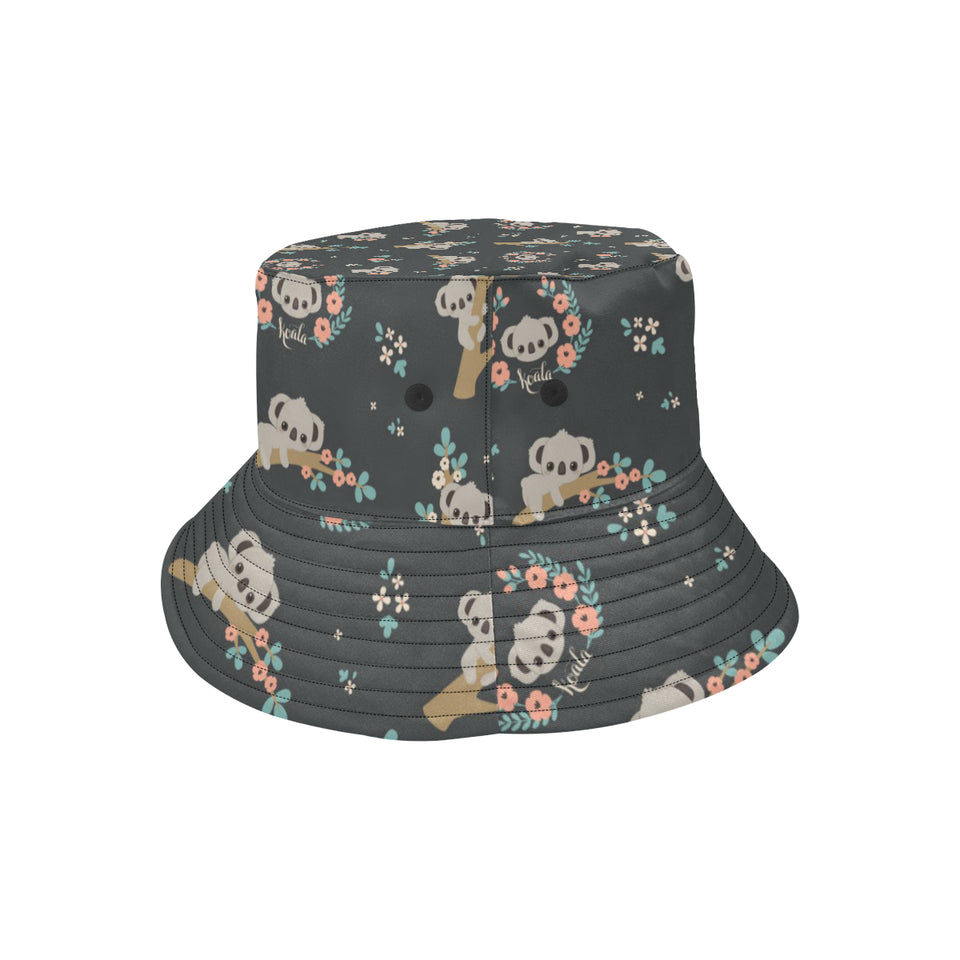 Cute koala pattern Unisex Bucket Hat