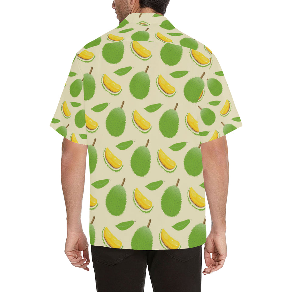 Durian pattern Men's All Over Print Hawaiian Shirt