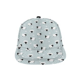 Sheep polka dot cloud pattern All Over Print Snapback Cap