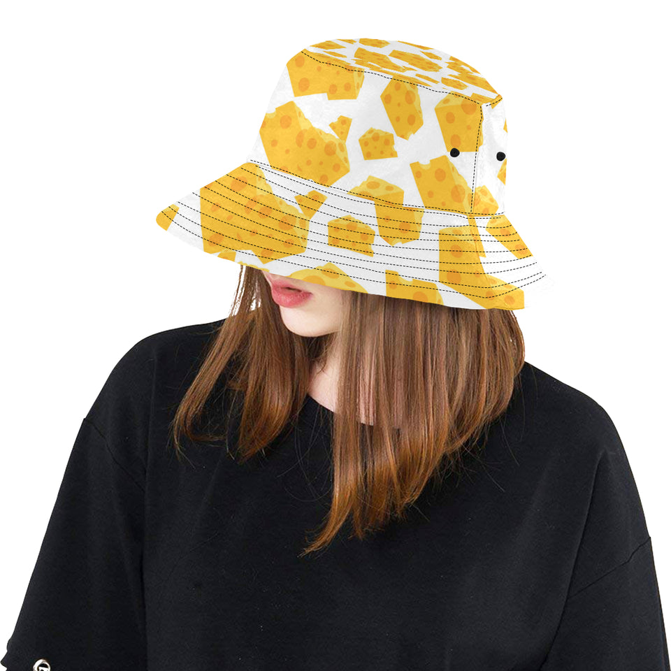 Cheese slice pattern Unisex Bucket Hat