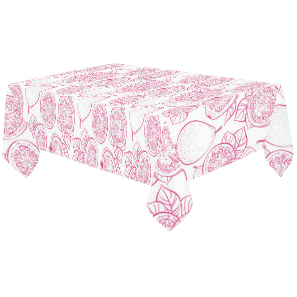 Sketch guava pattern Tablecloth