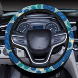 blueberry design pattern Car Steering Wheel Cover