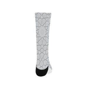 arabic star pattern Crew Socks