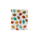 Colorful american football ball pattern Morphing Mug Heat Changing Mug