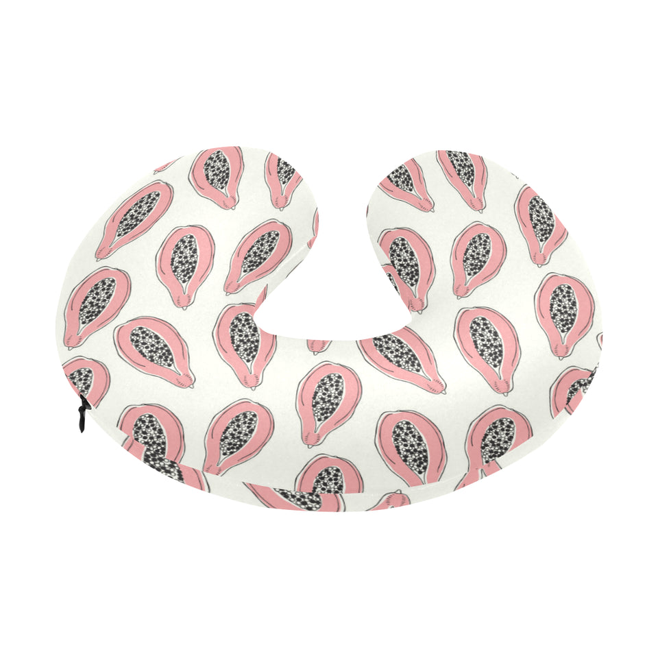 papaya pattern U-Shaped Travel Neck Pillow