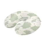 Ginkgo leaves pattern U-Shaped Travel Neck Pillow