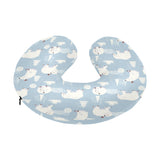 Cute polar bears Christmas decoration pattern U-Shaped Travel Neck Pillow