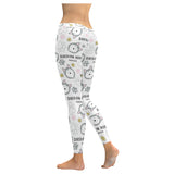 Siberian Husky design pattern Women's Legging Fulfilled In US