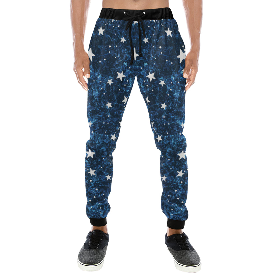 Night sky star pattern Unisex Casual Sweatpants