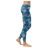 Shark hand drawn Women's Legging Fulfilled In US