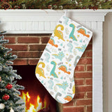 Cute funny kids dinosaurs pattern Christmas Stocking