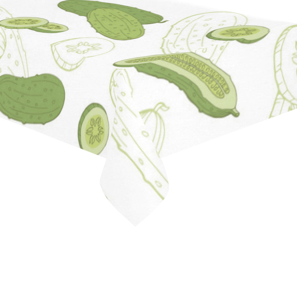 Cucumber sketch pattern Tablecloth