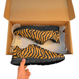 Bengal tigers skin print pattern Men's Sneaker Shoes