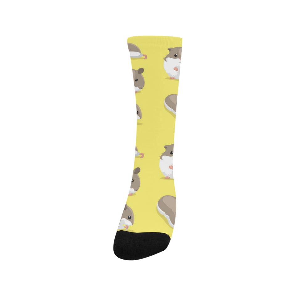 Cute Hamster pattern Crew Socks