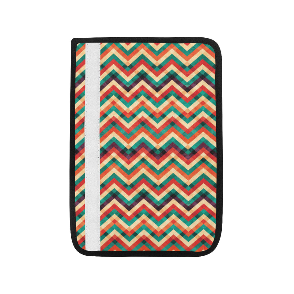 zigzag  chevron colorful pattern Car Seat Belt Cover