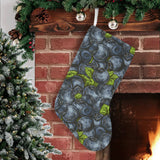 blueberry pattern Christmas Stocking