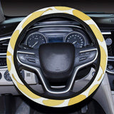 Potato Chips Pattern Print Design 02 Car Steering Wheel Cover