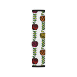 colorful apples leave zebra stripe Car Seat Belt Cover