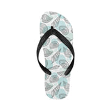 Shell polynesian tribal Unisex Flip Flops