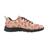 Camper Van Pattern Print Design 03 Men's Breathable Sneakers ( Model 055)