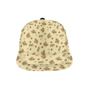 peanuts design pattern All Over Print Snapback Cap