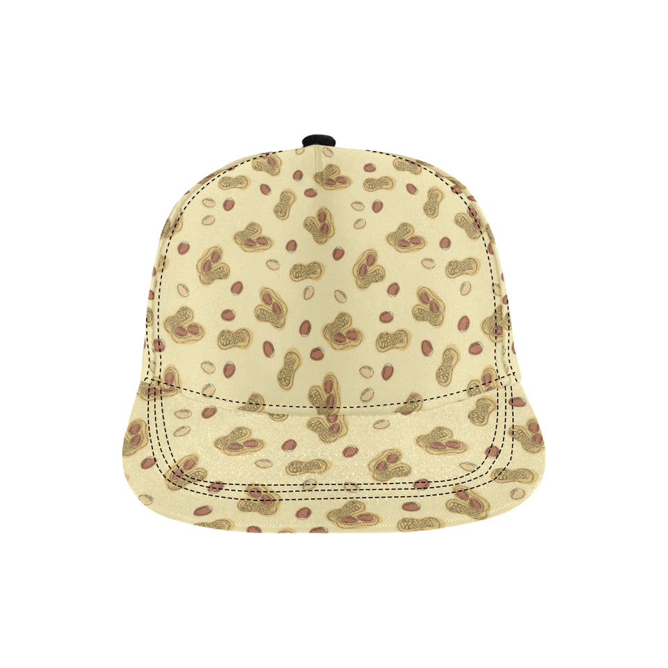 peanuts design pattern All Over Print Snapback Cap