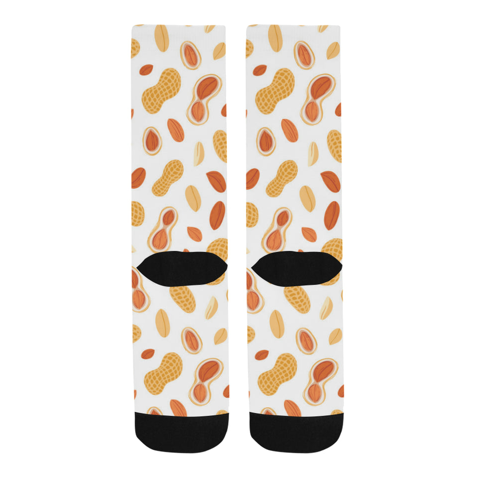 peanuts pattern Crew Socks