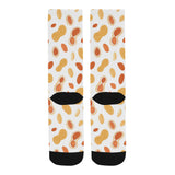 peanuts pattern Crew Socks