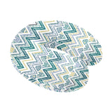zigzag  chevron paint design pattern U-Shaped Travel Neck Pillow