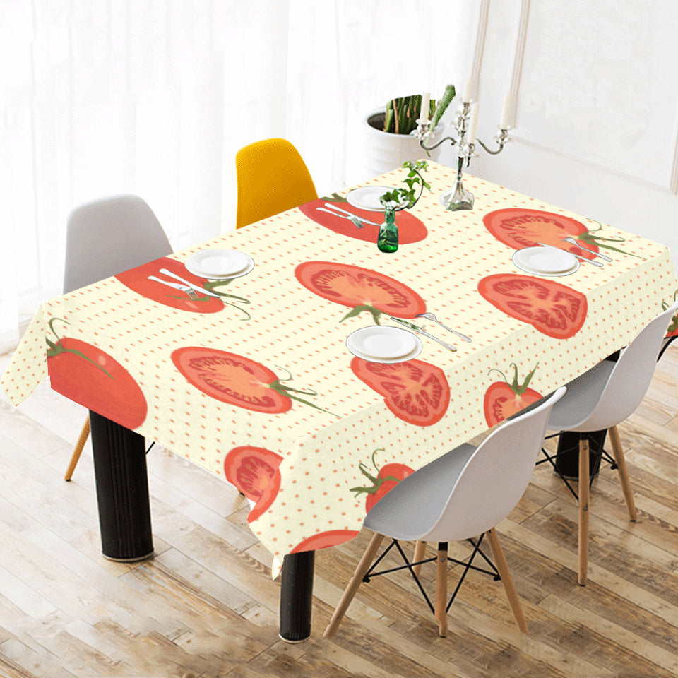 Tomato dot background Tablecloth