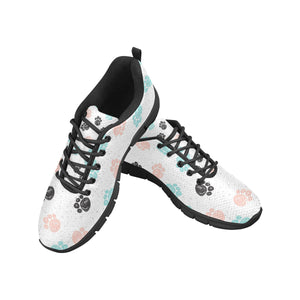 Dog Paws Pattern Print Design 04 Women's Sneaker Shoes