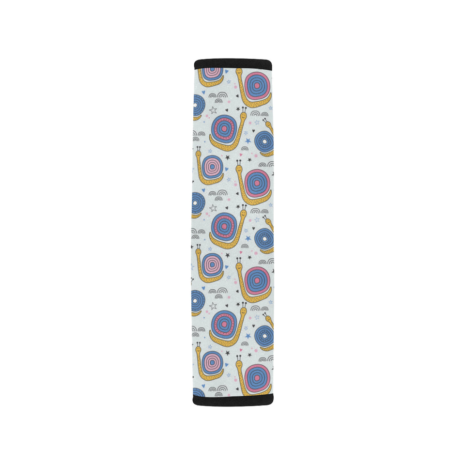 Snail Pattern Print Design 05 Car Seat Belt Cover