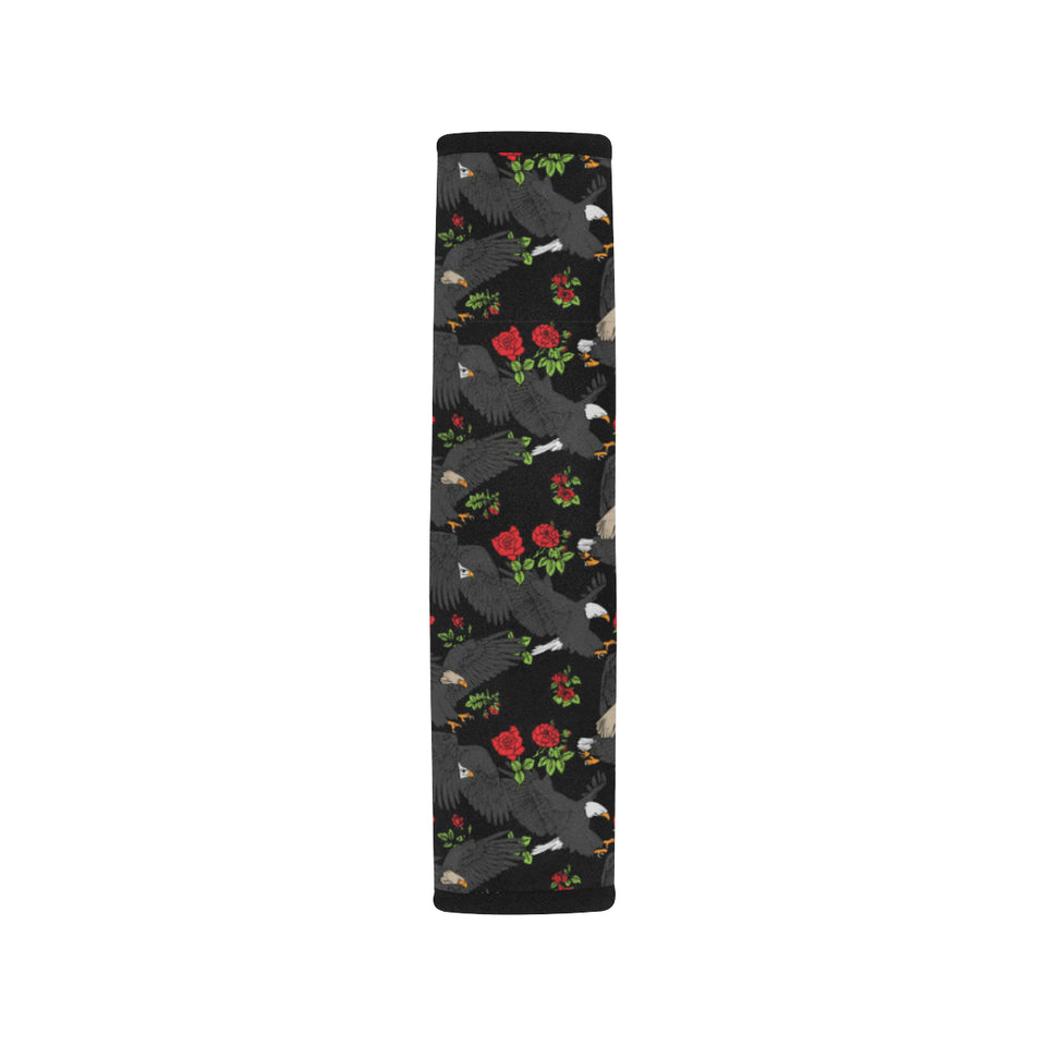 Eagle Pattern Print Design 04 Car Seat Belt Cover