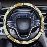 Paassion fruit pattern Car Steering Wheel Cover