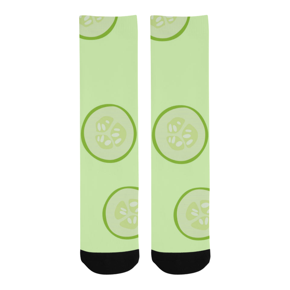 Cucumber pattern Crew Socks