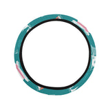 Cute sailboat pattern Car Steering Wheel Cover