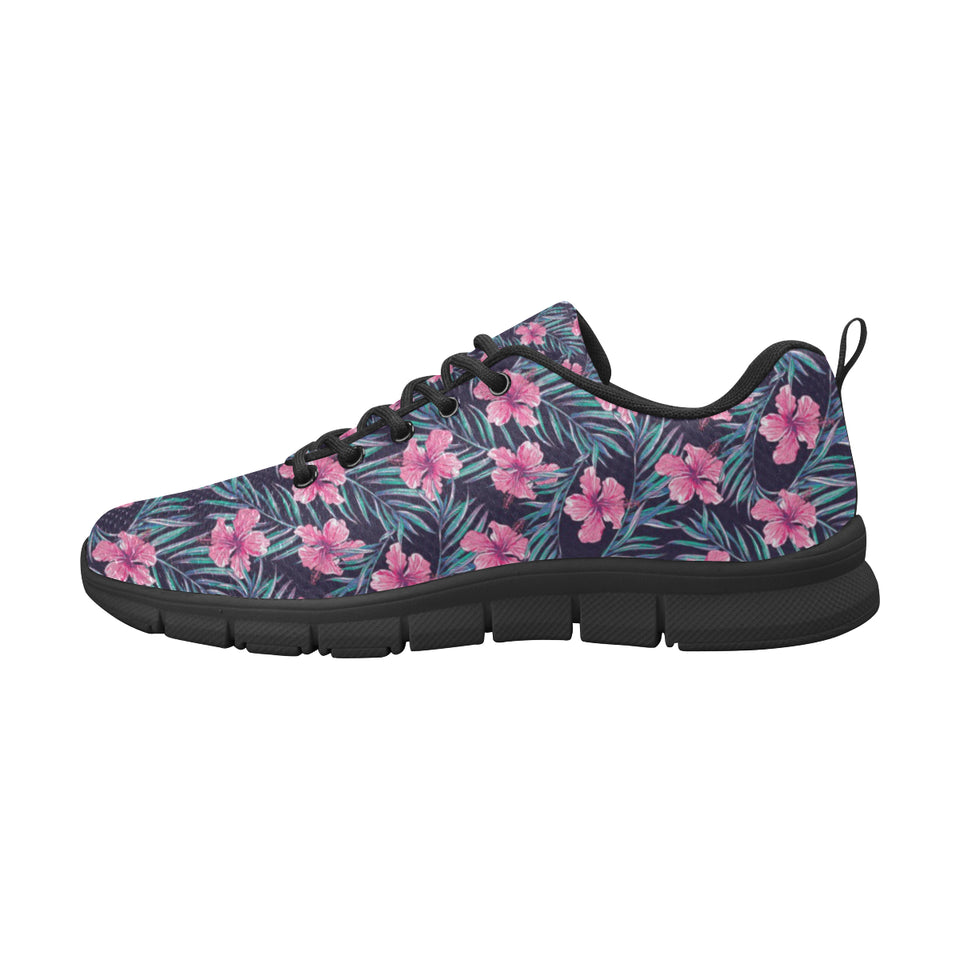 Hibiscus Pattern Print Design 05 Women's Sneaker Shoes